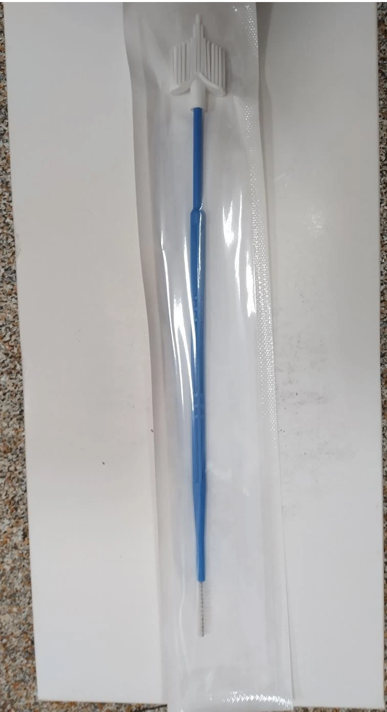 Disposable Sterile Urogenital Polymer Probe with Cervical Brush