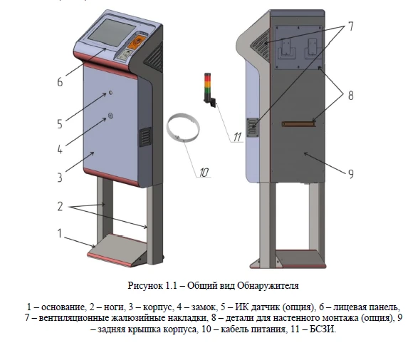 Explosive Substance Detector "SHELFTI" Model LKVSH.12.361.0000.00