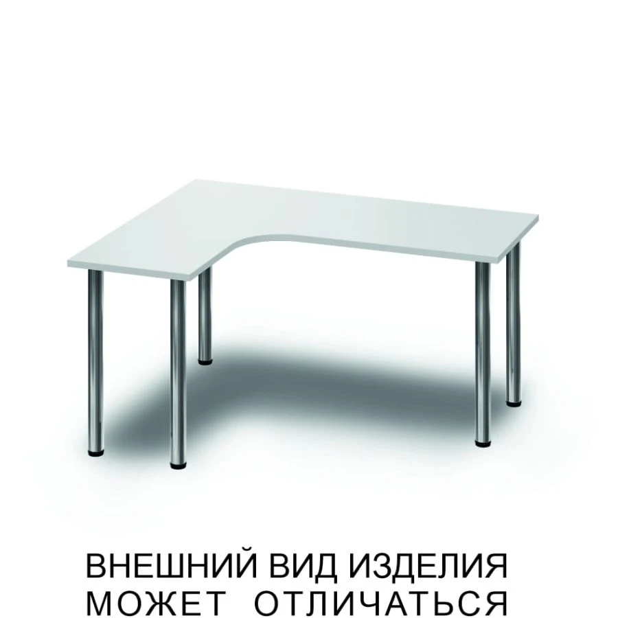 طاولة زاوية مع أرجل قابلة للتعديل