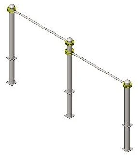 Adjustable Multi-Level Horizontal Bar Trainer AKS-727
