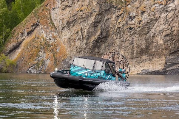 Phantom 650 Airboat with Dual-Hull Design