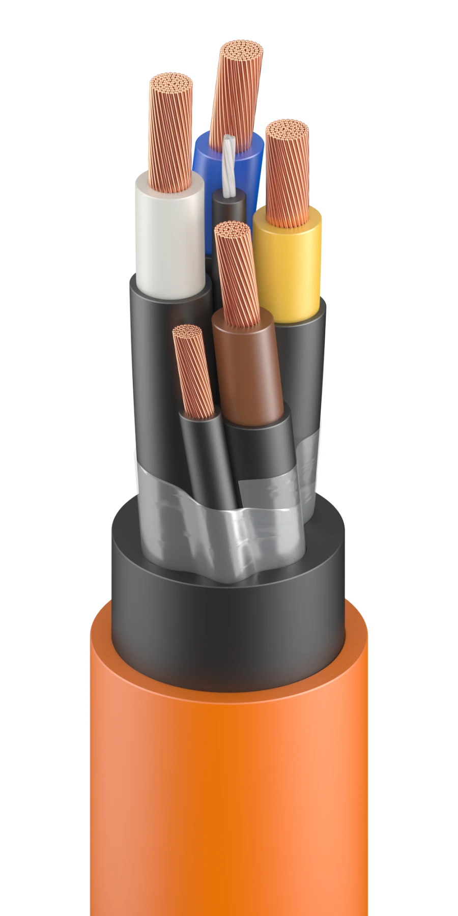 كابل طاقة مرن ومحمى 660 فولت كوغريش