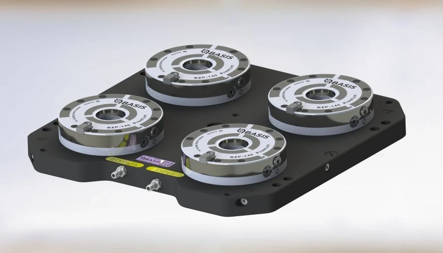 Premium 4-Module Base Plate BZP-140 - Z00223