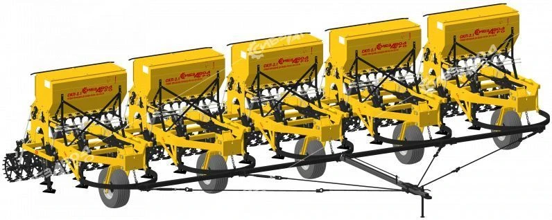 Modular Grain Seeder-Cultivator KSKP-2.1B5