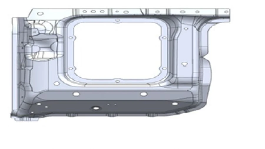 Left Front Panel for Cars A9606250207