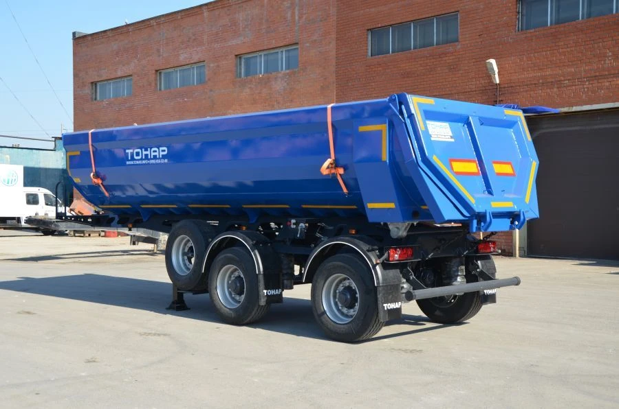 Tonar 952371 Dump Semi-Trailer for Heavy Construction Loads