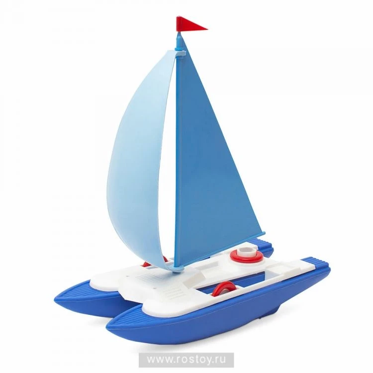 Sailing Catamaran Toy for Kids - Fun Water Play