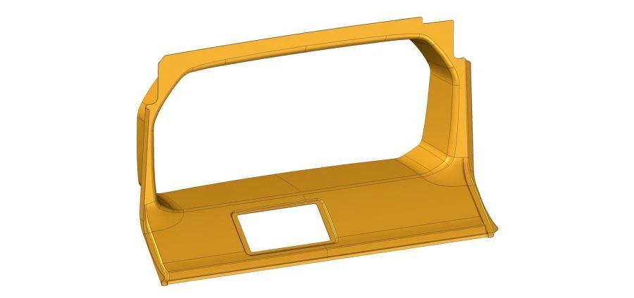 لوحة خلفية علوية للحافلة الكهربائية 6274، المكون 6274-5602012