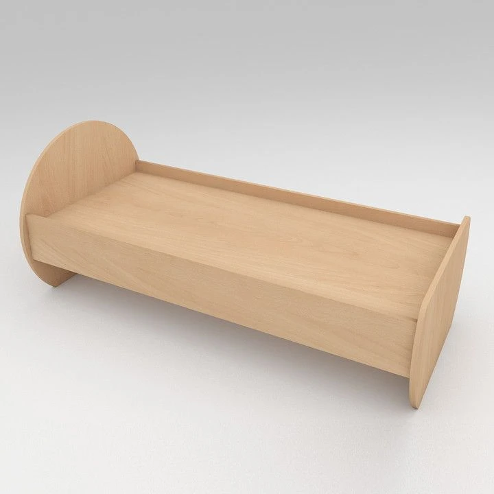 Children's Bed with LDSP Frame for Nurseries and Rest Rooms