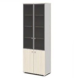 Educational Storage Cabinet with Glass, Model "Interye