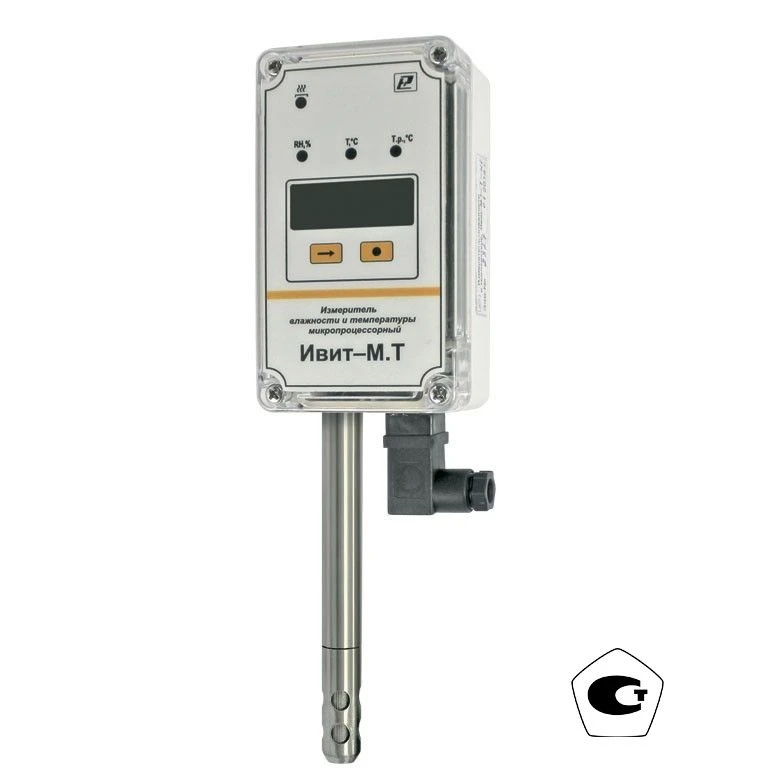 Microprocessor-Based Humidity and Temperature Meter Ivit-M.T