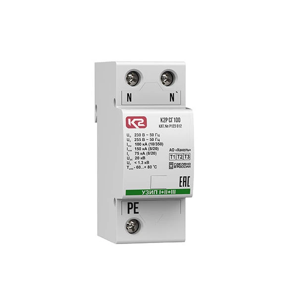 Surge Protective Device K2R SG100, Cat.No.R123 012