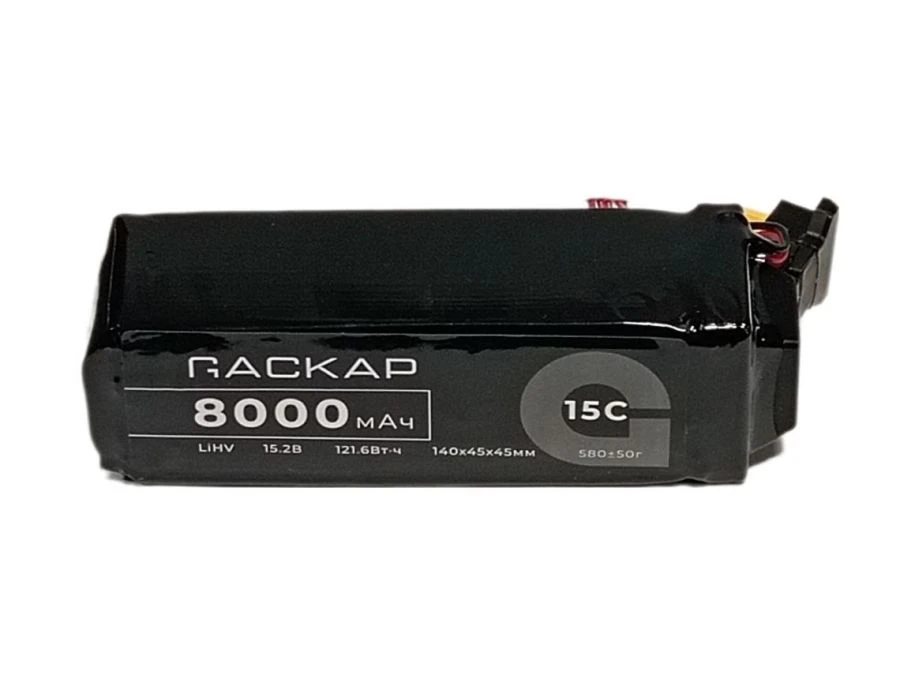 بطارية ليثيوم بوليمر 15.2 فولت 8000 مللي أمبير