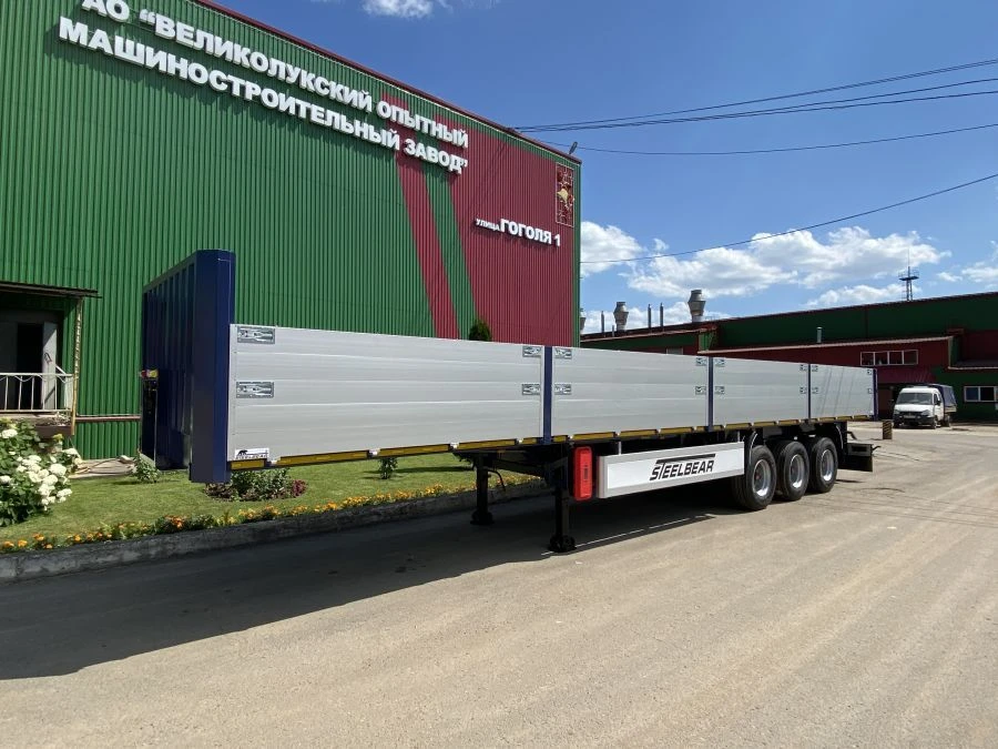 RT-24V Three-Axle Side Trailer with BPW HSFALM Axle