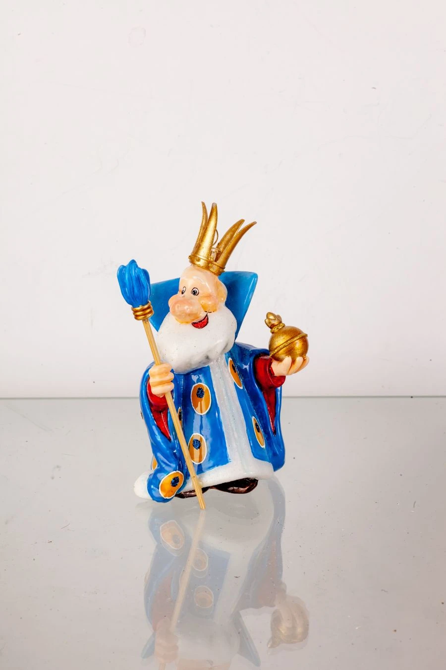 Handcrafted Glass Christmas Ornament "Tsar