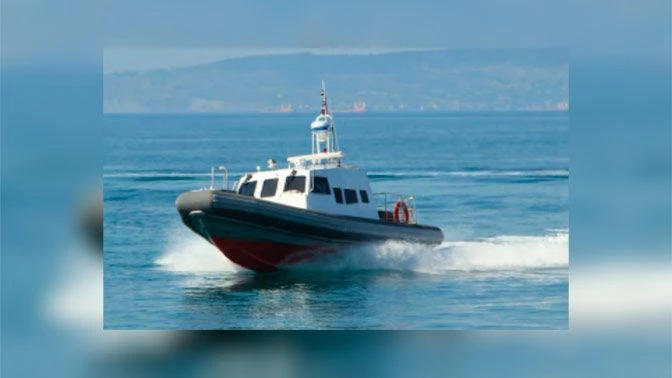 High-Speed RIB11SP Deck Boat with Inflatable Collar