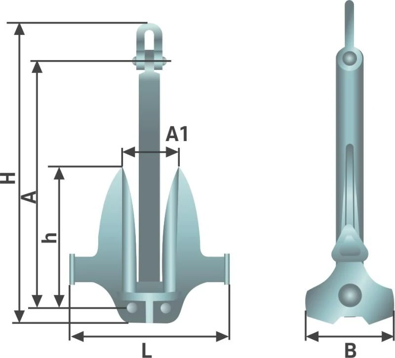 Matrosov's Anchor S-750 alloy steel
