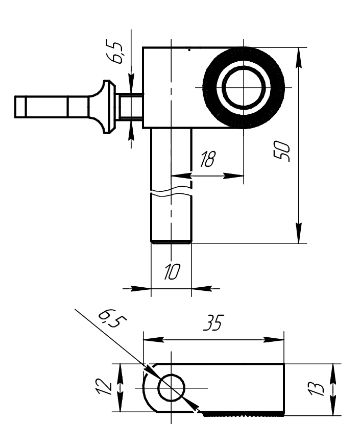 وصلة كبيرة لإعادة وضع العظام، رقم المادة 380.010.040-001