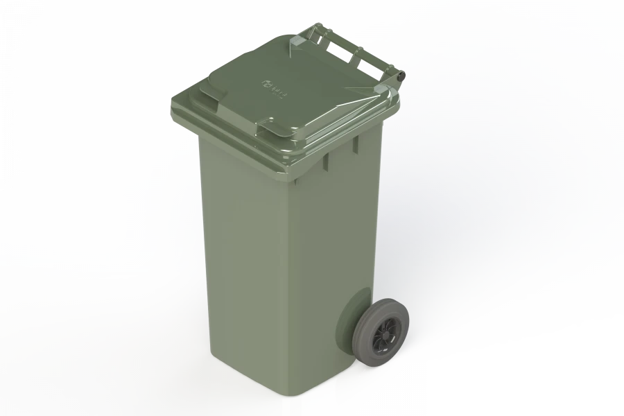 Mobile Waste Container 120L Art. 23.C29 (20.801.70.PE; 21.051.70)