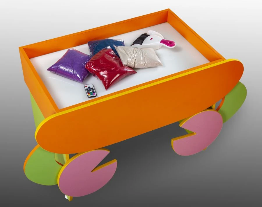 Stylish Crab Light Table with RGB Backlight