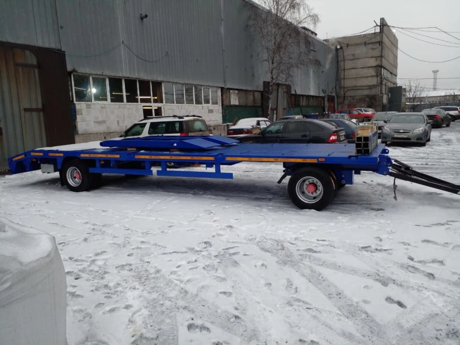 Heavy-Duty Trailer 8319 for Long and Oversized Cargo