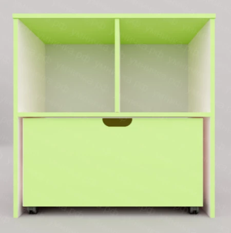 Children's Play Shelf with 1 Pull-Out Drawer "Winter Evening" FW-5ЗВ001