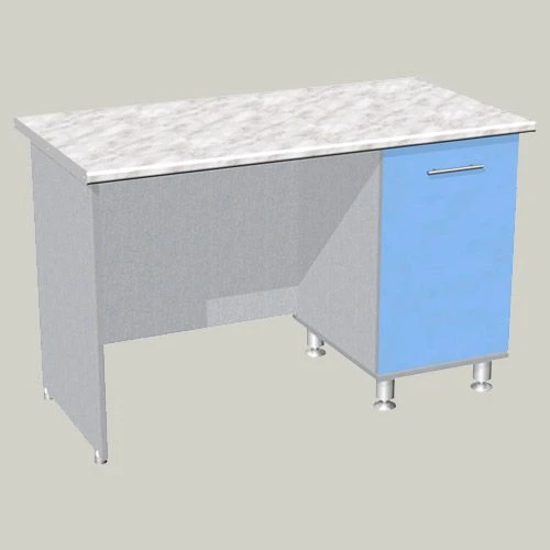 Rectangular Desk with One Pedestal Model STP-F9