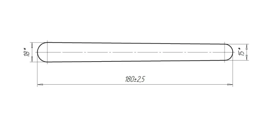 Dual-Sided Tongue Depressor for Medical Examination 48.0268.18