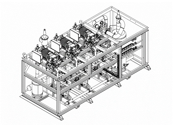 Industrial Refrigeration System I-CU Multi-Compressor Units