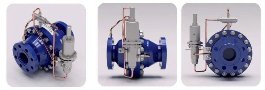 Gas Pressure Regulators RDU Type 50 - 100 mm, 10 MPa