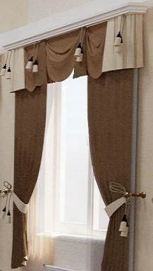 Curtains and Drapes Set, Art. ZK-003