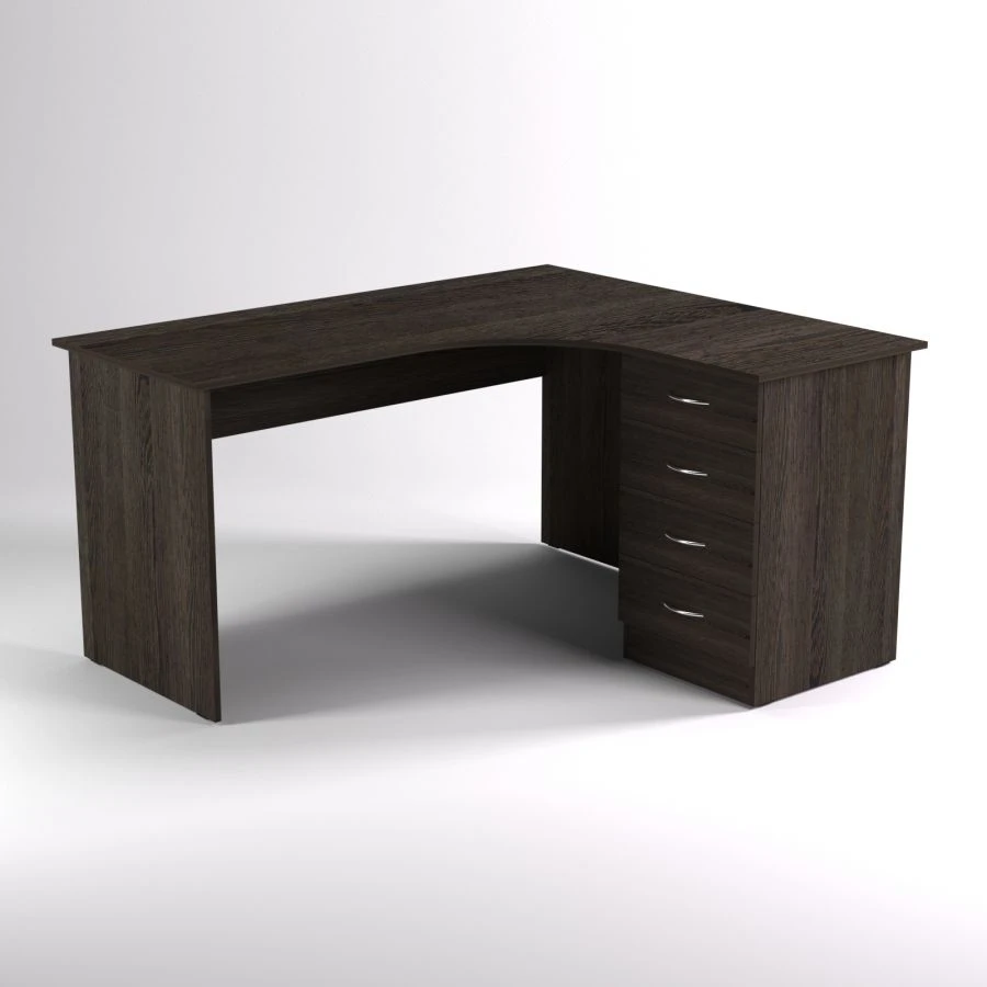 Corner Desk with Cabinet