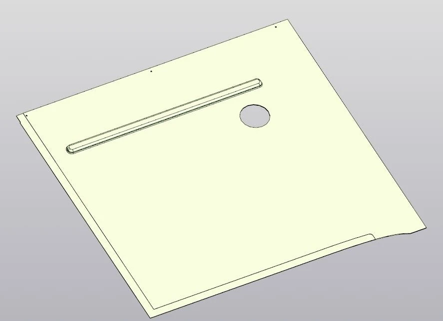 Central Ceiling Panel - 5299-403-5256038-60