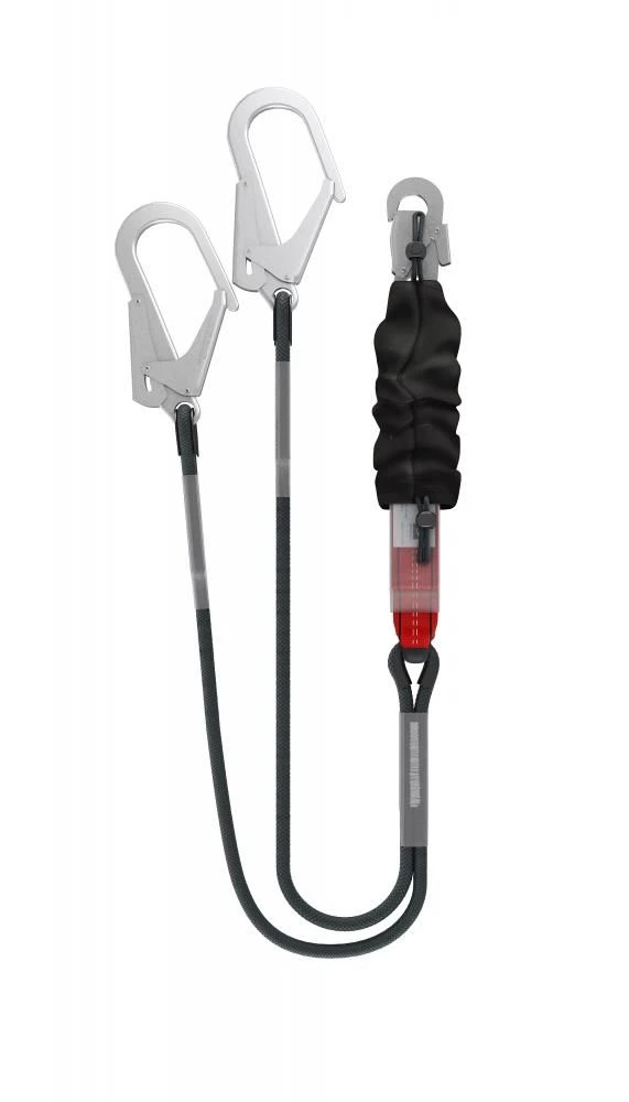 Fire-Resistant Safety Lanyard with Shock Absorber Model ABF212