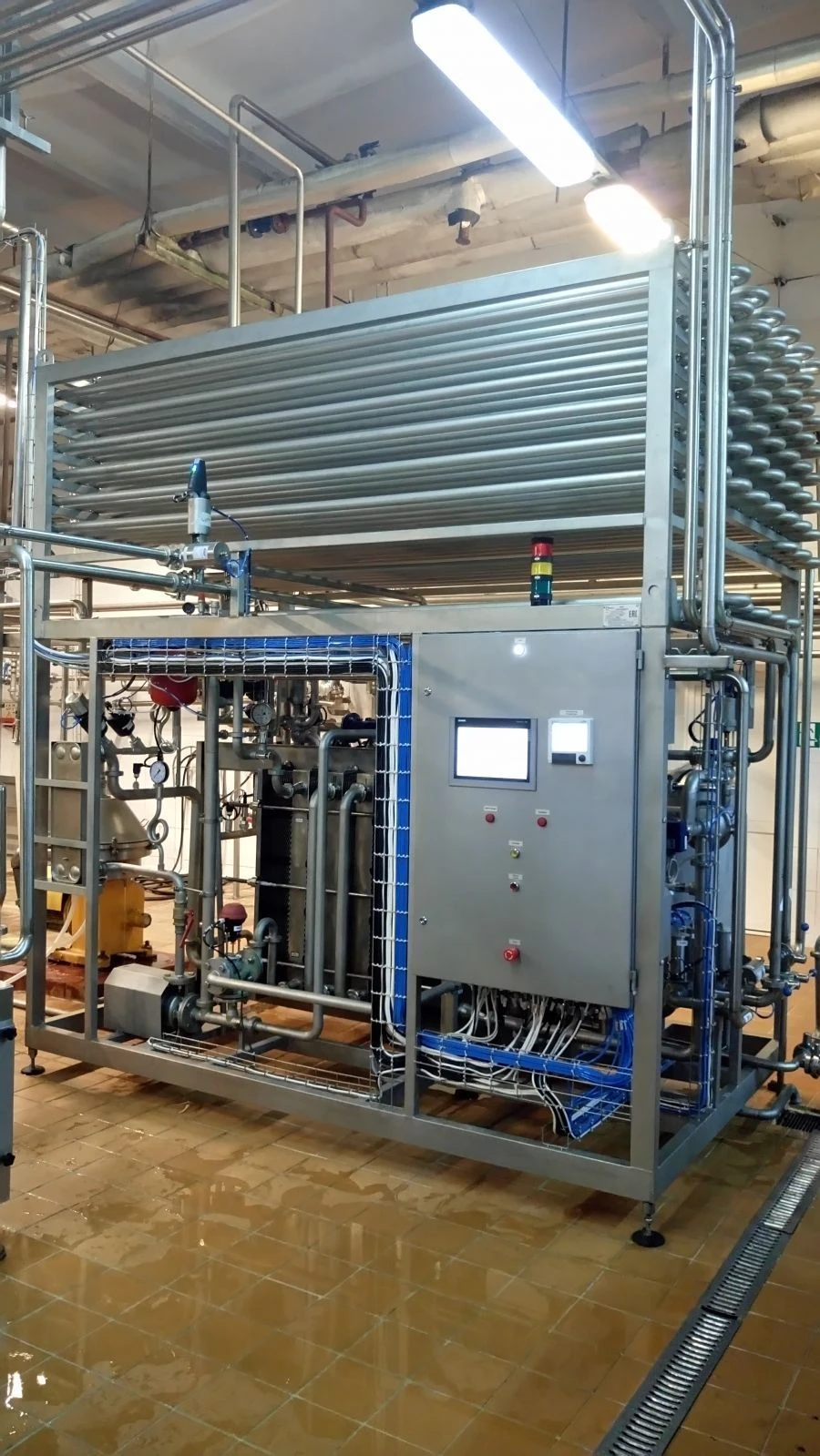 Plate Pasteurization and Cooling Units Model OGU, OGM, OGN, OGS
