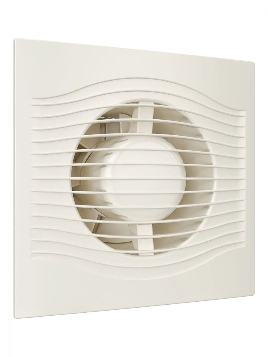 Slim 5 Ivory Exhaust Fan D 125 - Decorative Design