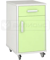 Rolling Cabinet with Door and Drawer TP-1K