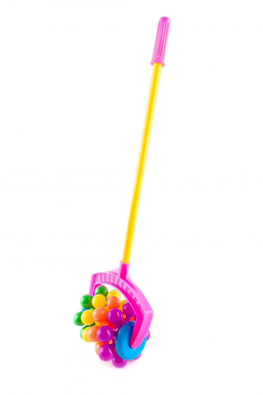 Bright Rainbow Push Toy for Toddlers 1/20