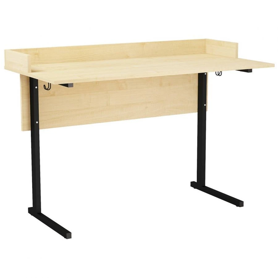 طاولة دراسية للكيمياء والفيزياء وعلم الأحياء