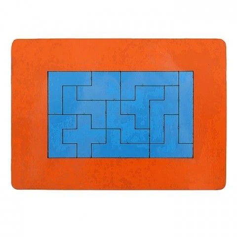 Pentomino Puzzle A5 - 12 Geometric Shapes for Educational Play