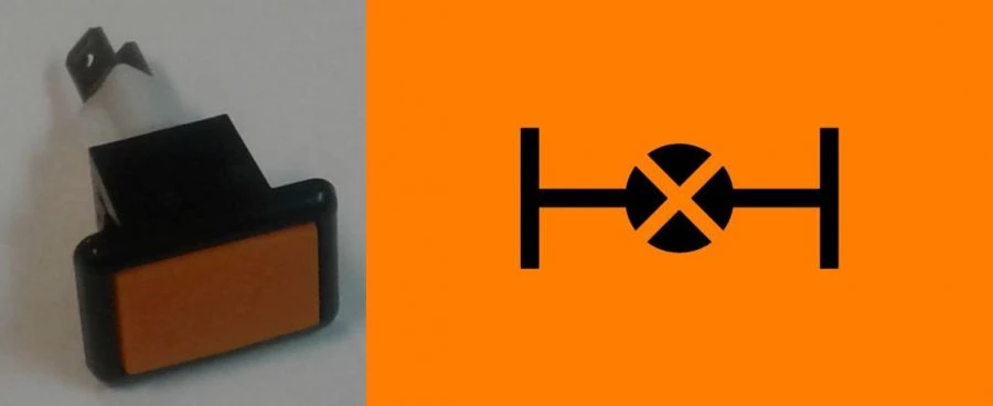 Control Lamp for Differential Locking Signal 2212.3803-13