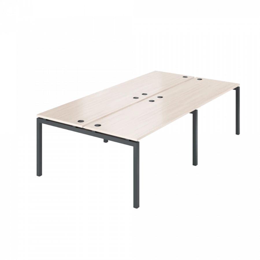 Double Bench for 4 Workstations AMB-003-4