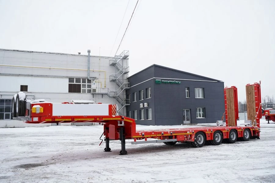 Specialized Heavy-Duty Semi-Trailer Tverstroyma 993941 Modification 0022