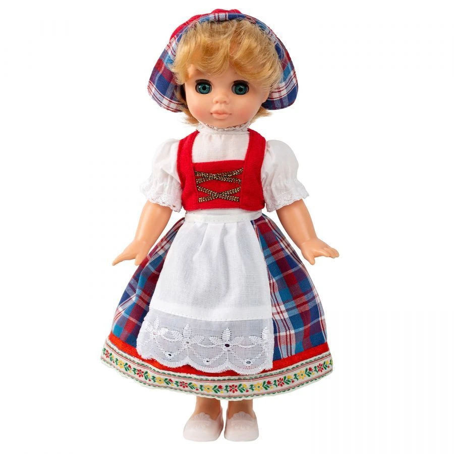 Plastic Doll Ely in Bavarian Costume 30 cm, V2635