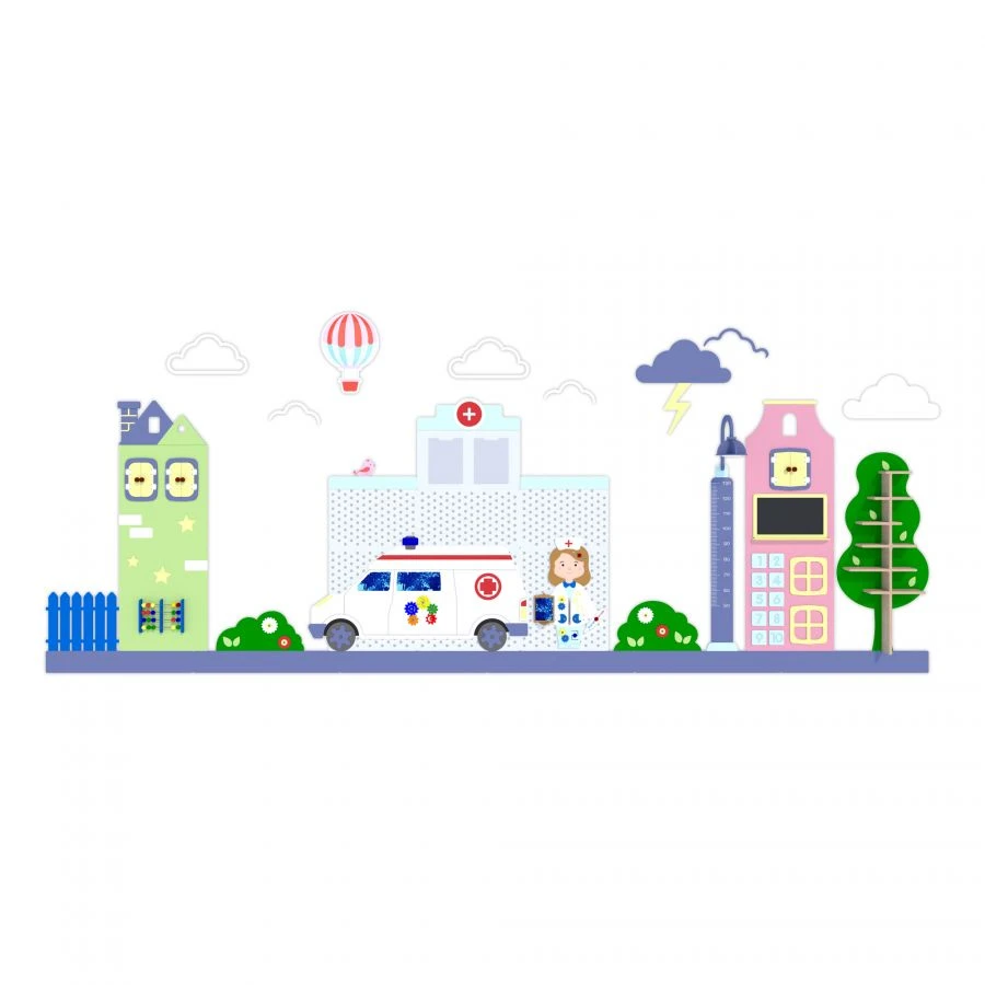 لوحة التطوير الزخرفية "العيادة" PGS-00P