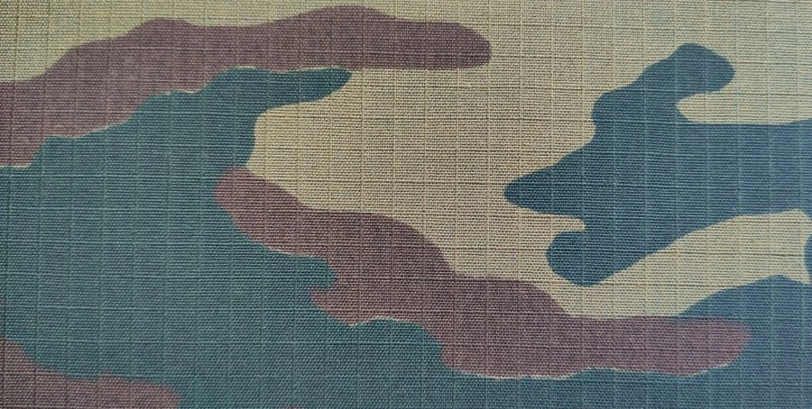 قماش "ريب ستوب" مخلوط قطن وبوليستر بتصميم تمويه - فن. س 49 بيو