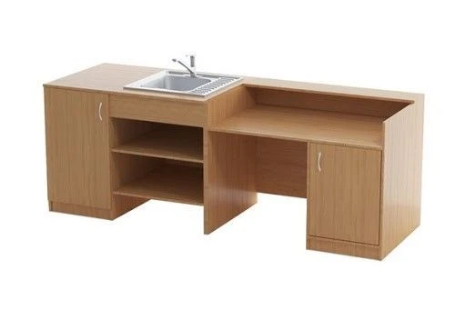 طاولة عرض للمختبر الكيميائي