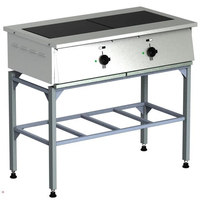 موقد كهربائي PE-0.24Nt على قاعدة (2 شعلات بعناصر تسخين)