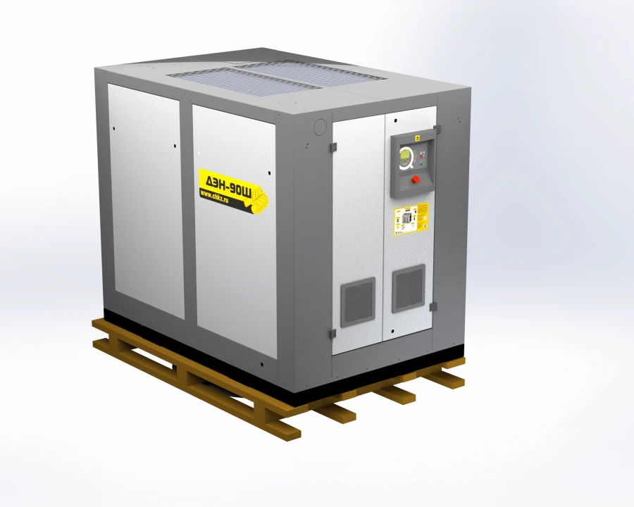 ضاغط لولبي صناعي دِن-90ش بلس