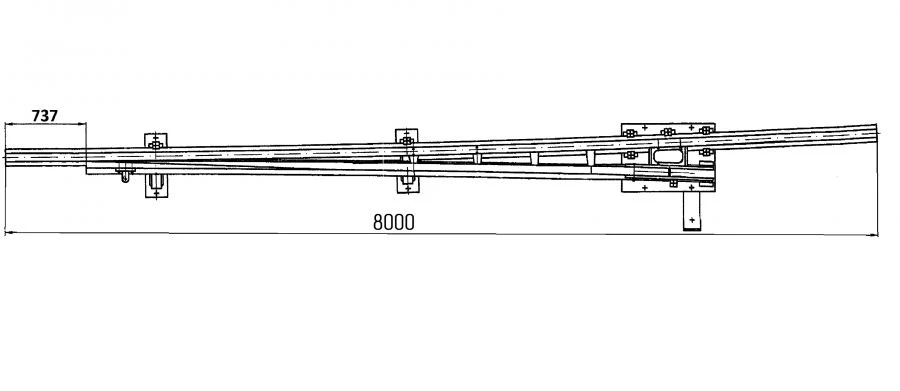 Frame Rail with Point Project 2946.01.000RK2-01